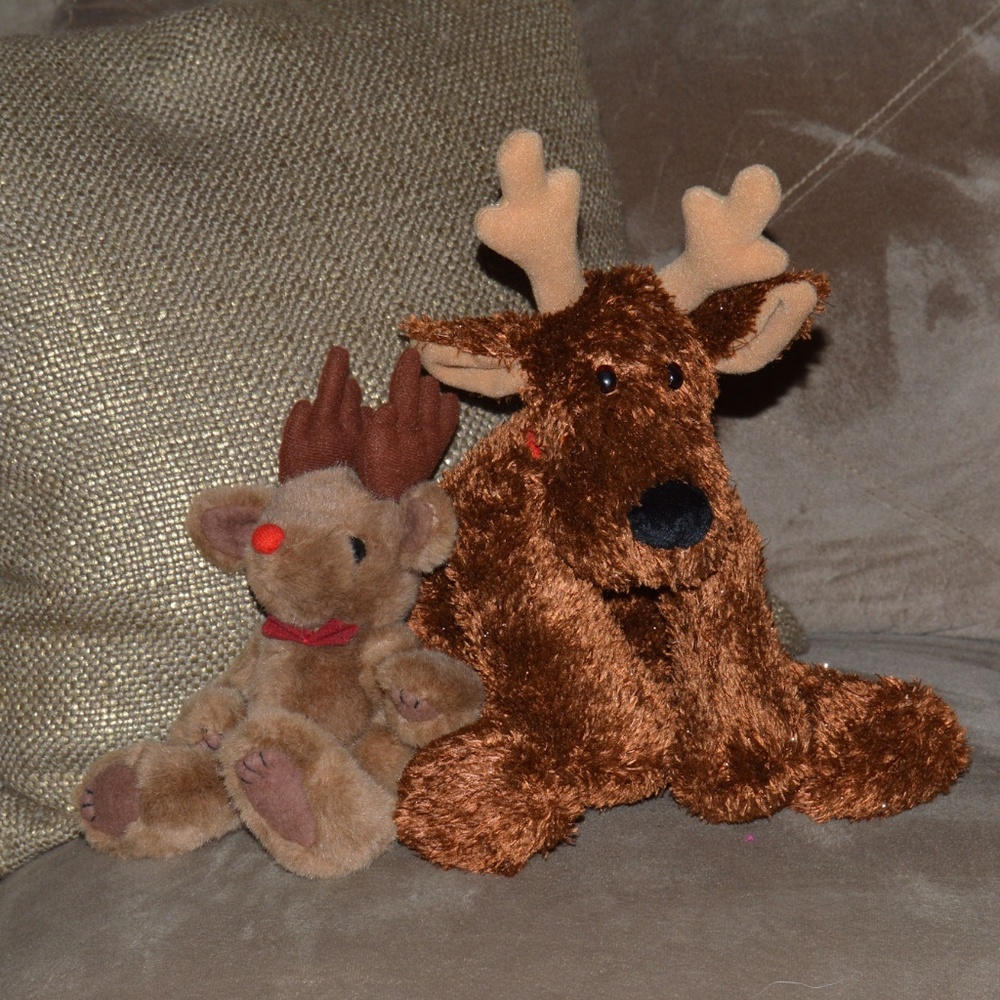 4/$20 Reindeer Pals Plush Toys ~ Christmas Plush